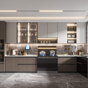 Kitchen cabinets